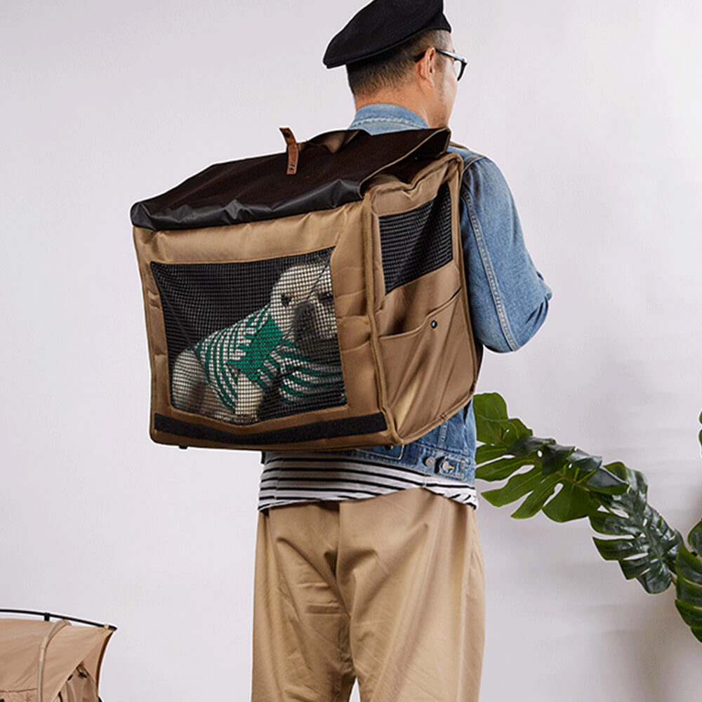 Draagbare Huisdier Rugzak – Comfortabel & Waterdicht