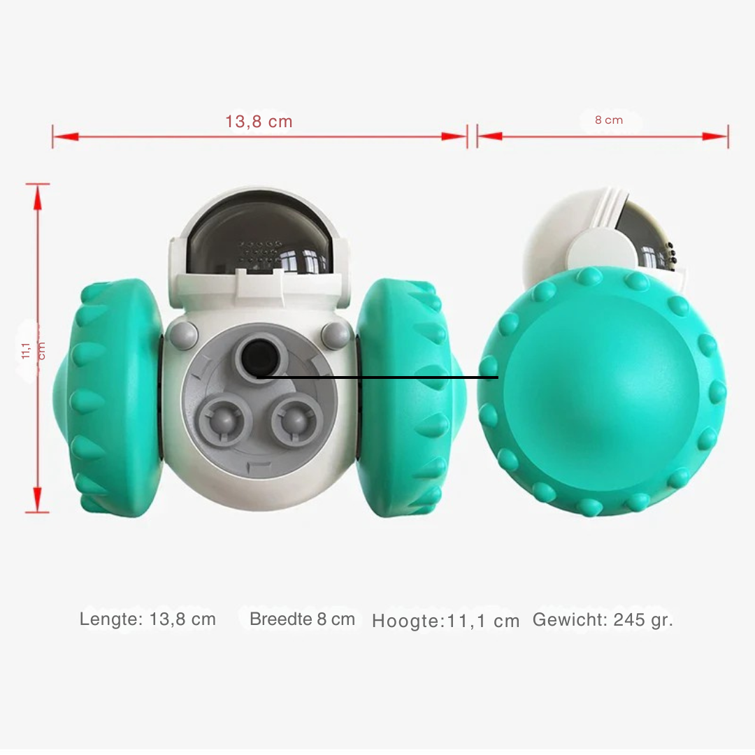 Ruimte Snackdispenser voor Honden & Katten – Spelen & Smullen tegelijk