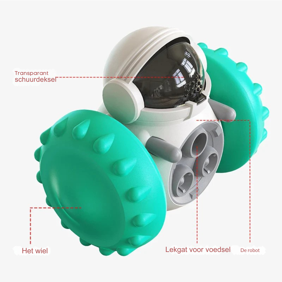 Ruimte Snackdispenser voor Honden & Katten – Spelen & Smullen tegelijk