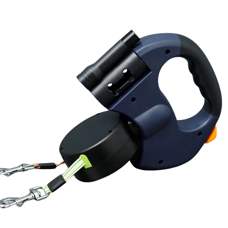 Dubbele Hondenlijn met LED – Nooit meer knopen!