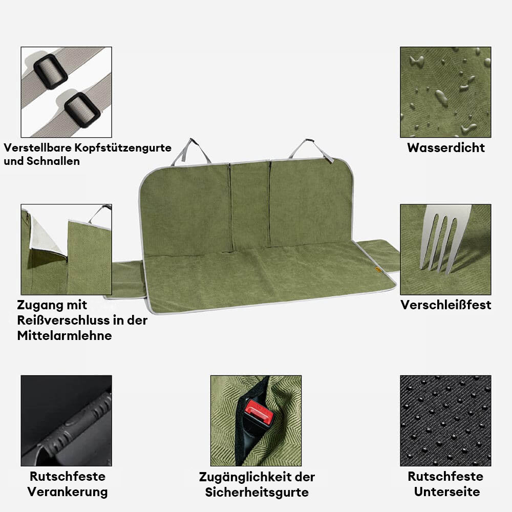 Waterdichte Honden Autostoelhoes – Beschermt & Geeft Comfort