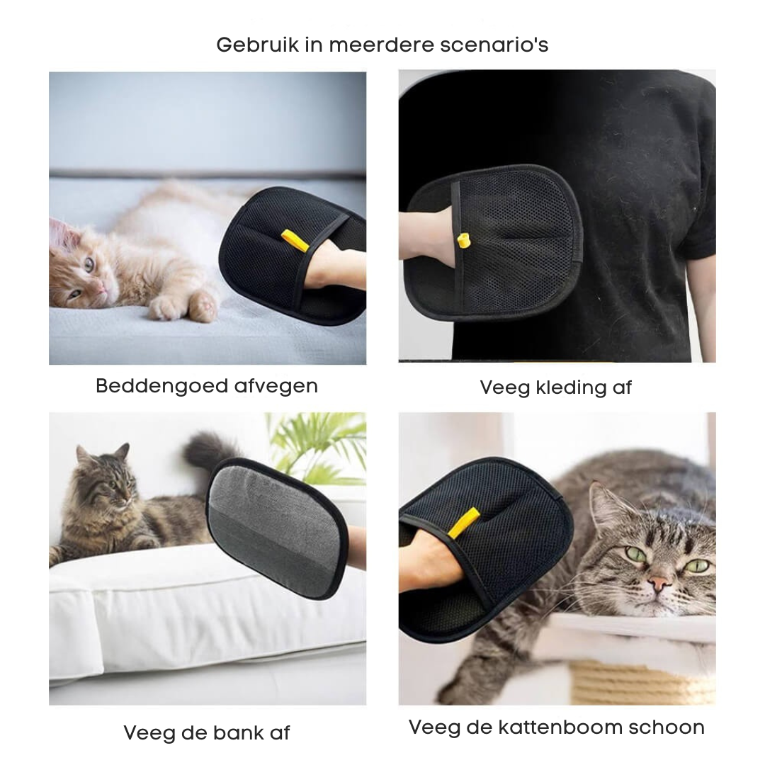 Anti-Haar Handschoen – Vandaag helemaal GRATIS 🎁