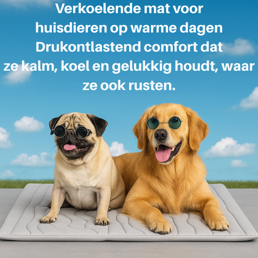 Luxe Verkoelende Hondenmat – Comfort op warme dagen