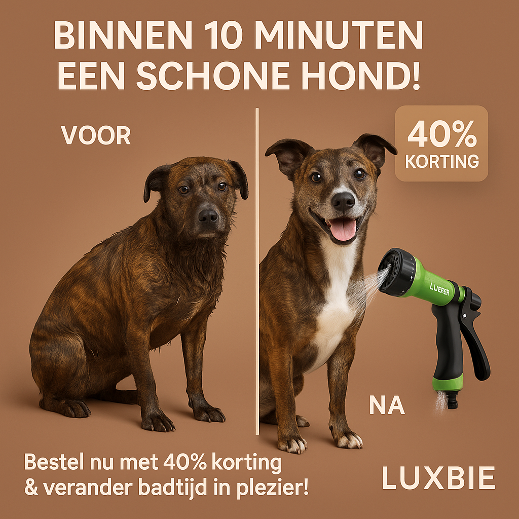 AquaPaws™ – De Slimme Hondendouche