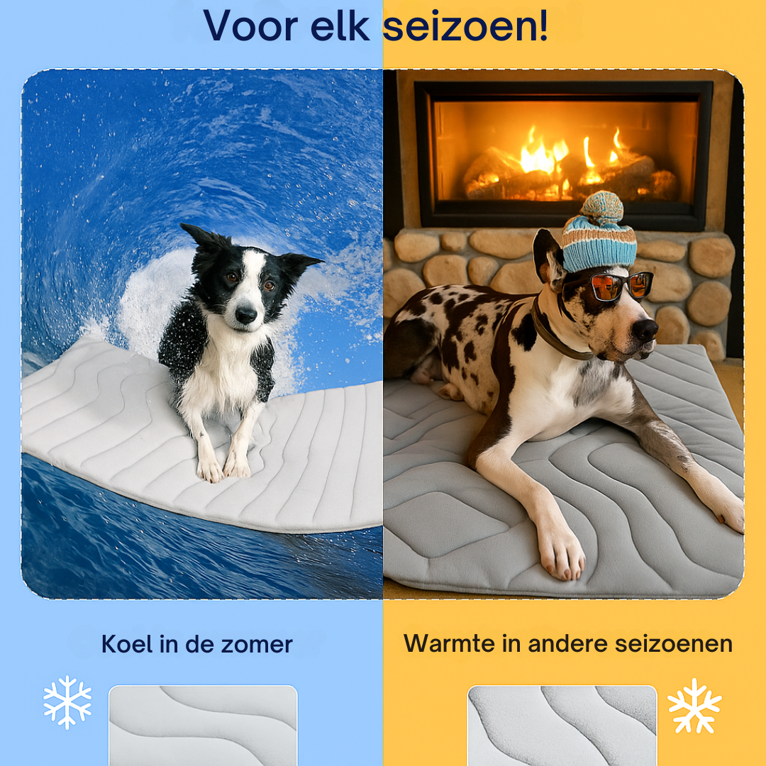 Luxe Verkoelende Hondenmat – Comfort op warme dagen